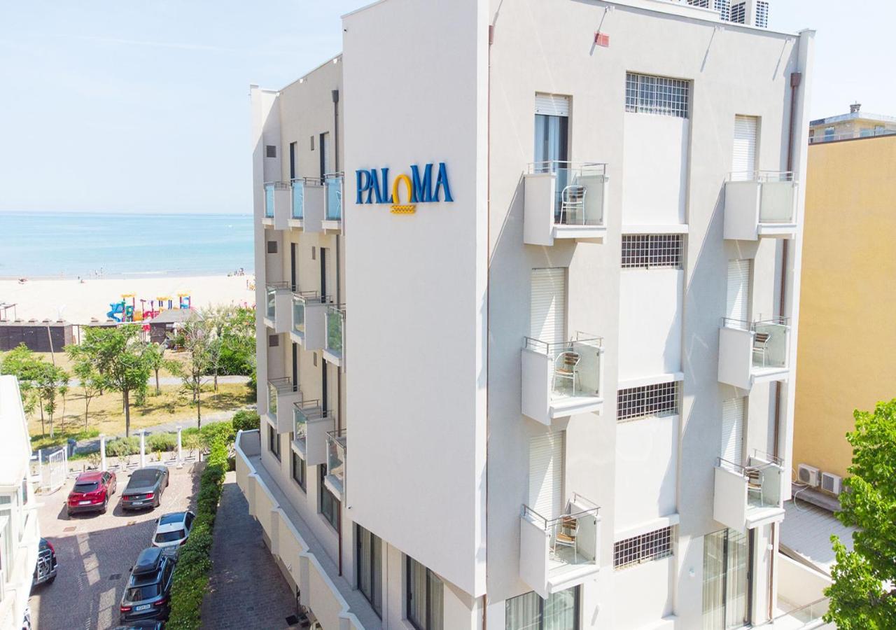 Hotel Paloma Beach Front Chiringuitos Time 리미니 외부 사진